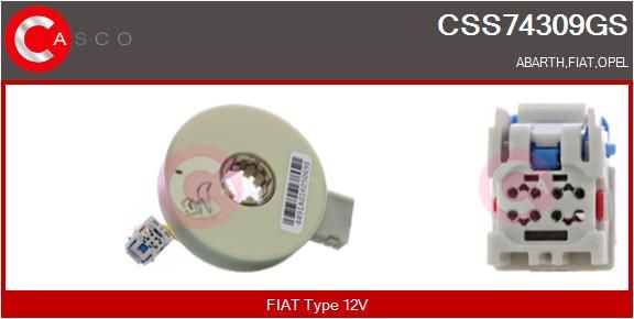 Snímač úhlu rejdu CASCO CSS74309GS