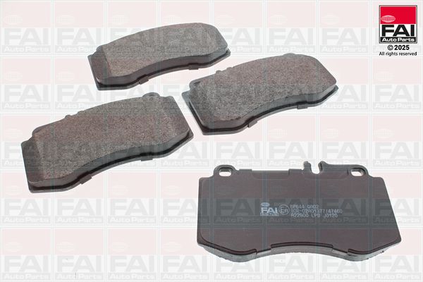 Zestaw klocków hamulcowych, hamulce tarczowe FAI AUTOPARTS BP644