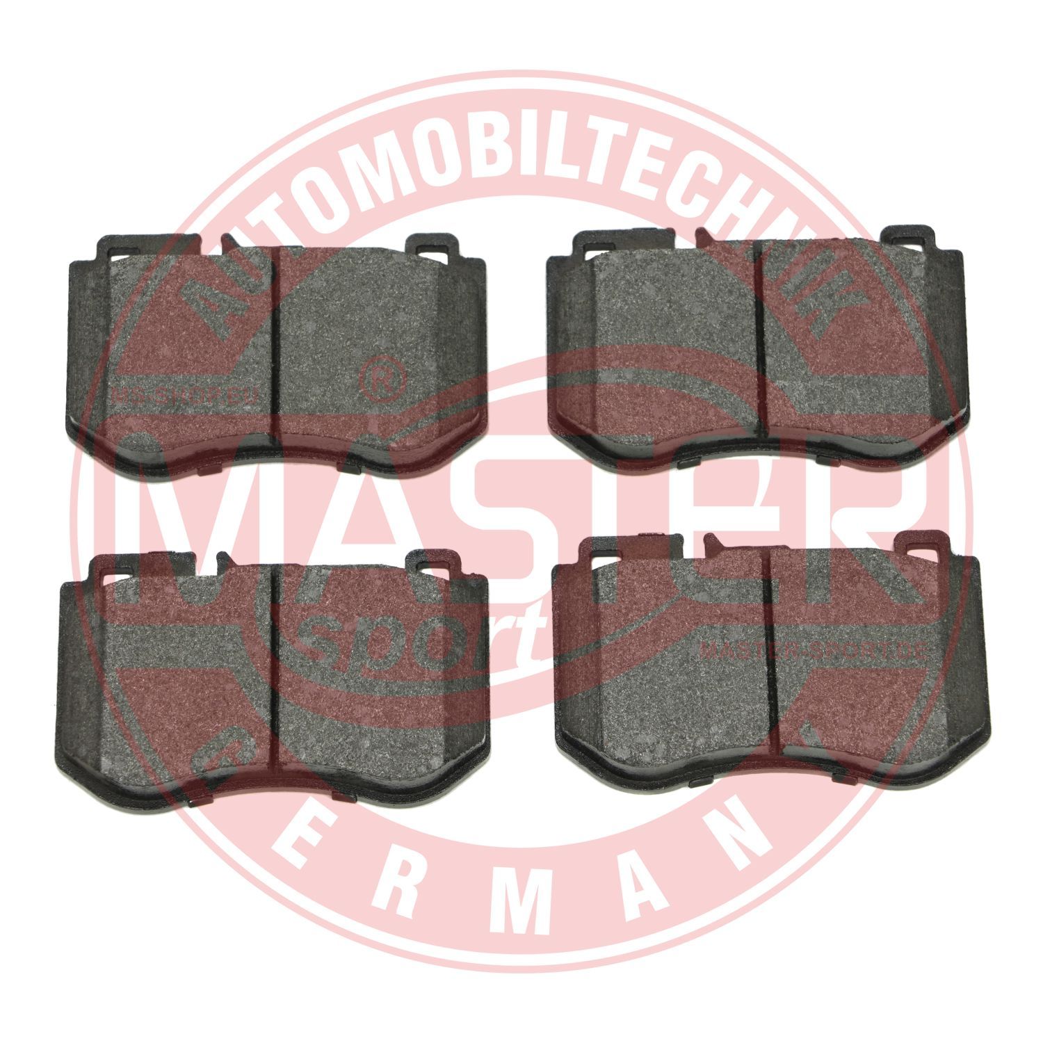 Zestaw klocków hamulcowych, hamulce tarczowe MASTER-SPORT GERMANY 13046048802N-SET-MS