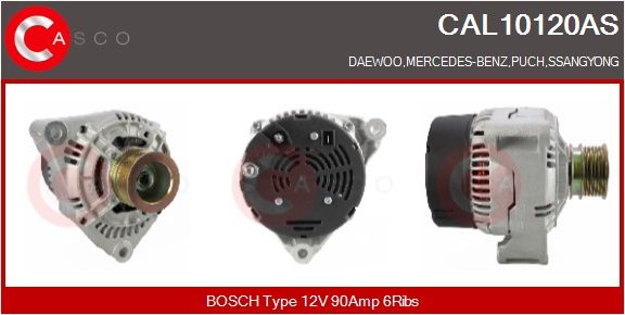 Levně generátor CASCO CAL10120AS