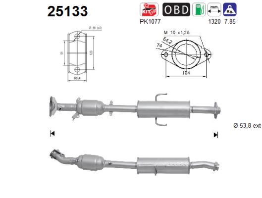 Katalizator AS L5Y52055X