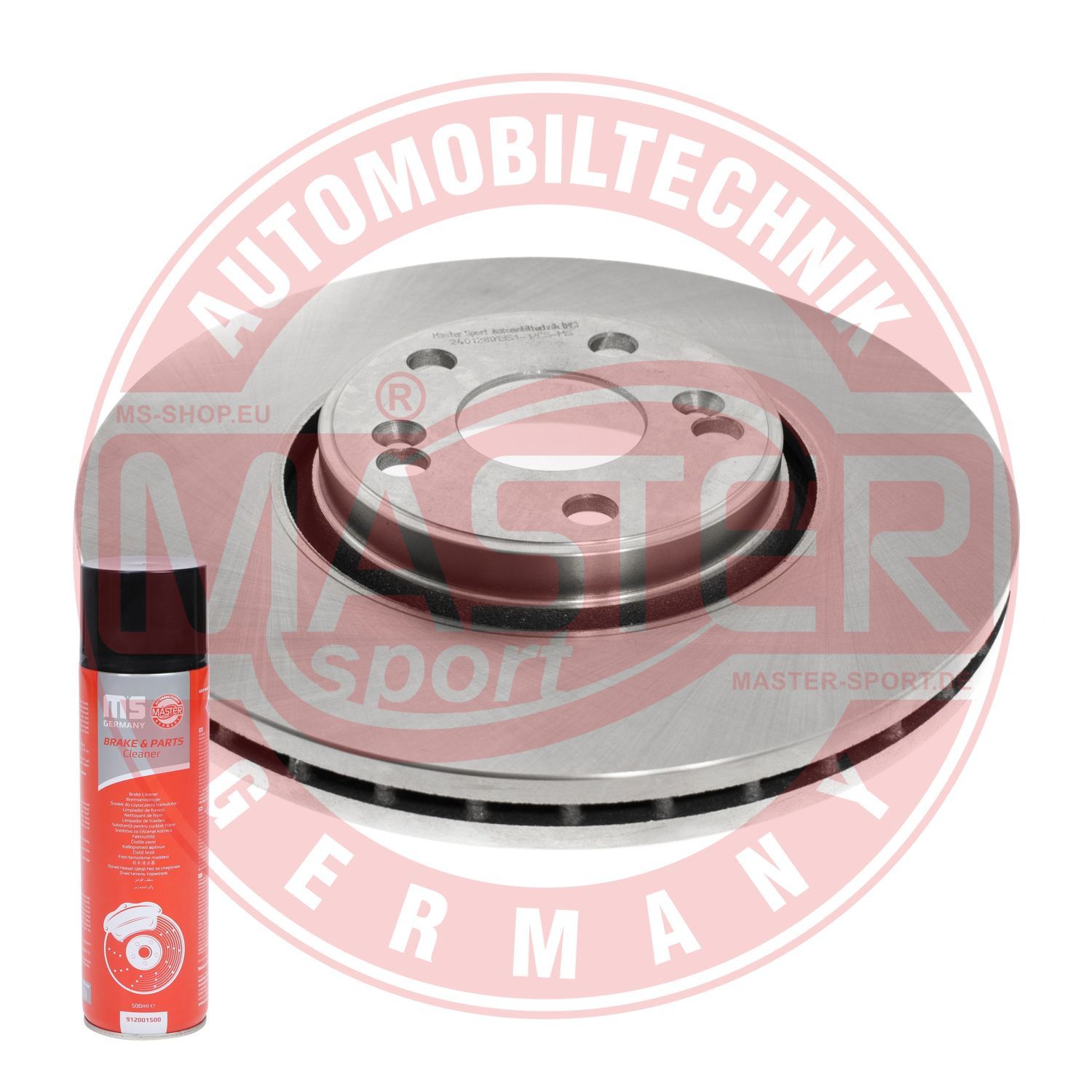 Tarcza hamulcowa MASTER-SPORT GERMANY 24012801351-PCS-MSP
