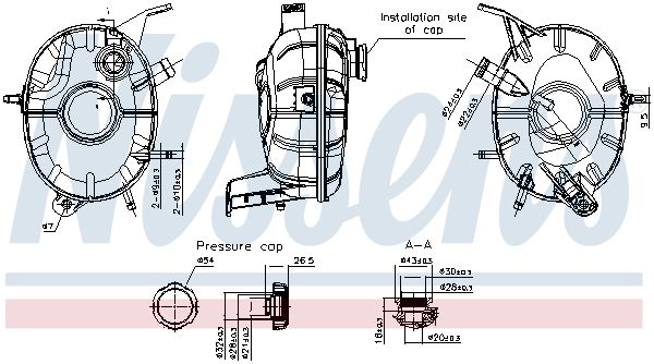 Vase d'expansion, liquide de refroidissement