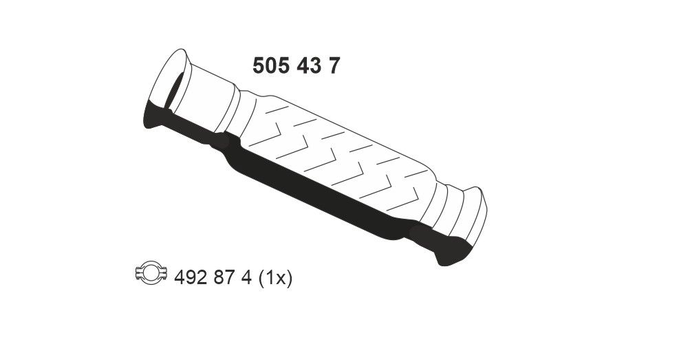 Racord evacuare ERNST 505437