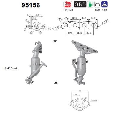 Katalizator AS 95156