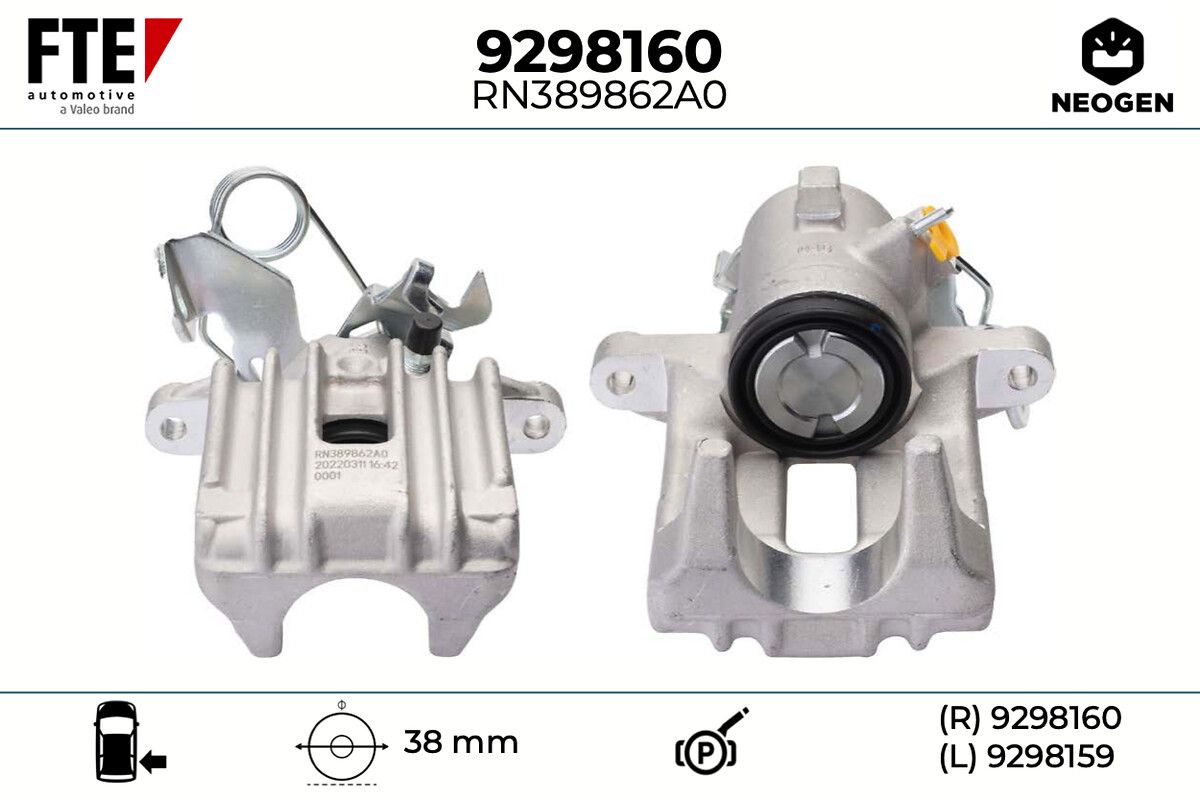 Etrier frana FTE NEOGEN 9298160