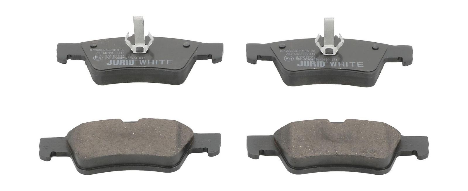 set placute frana,frana disc JURID 571989JC