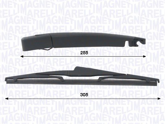 Set stergatoare, curatare parbriz MAGNETI MARELLI 000723180440