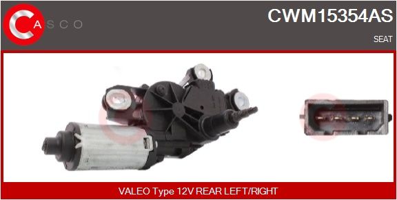 Levně Motor stěračů CASCO CWM15354AS