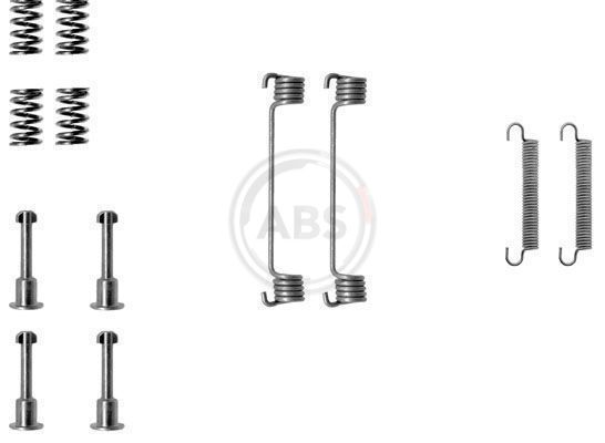 Sada príslużenstva čeľustí parkovacej brzdy A.B.S. 0690Q