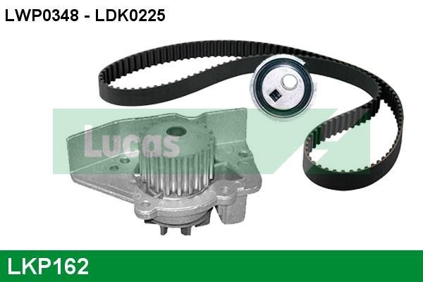 Pompa wodna + zestaw paska rozrządu LUCAS LKP162