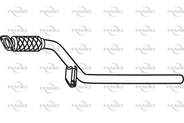 Rura wydechowa FENNO P49046
