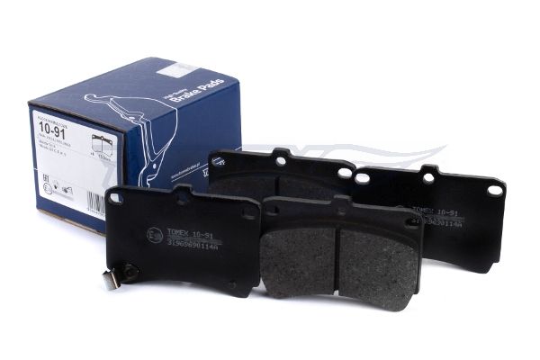 Levně Sada brzdových destiček, kotoučová brzda TOMEX Brakes 10-91