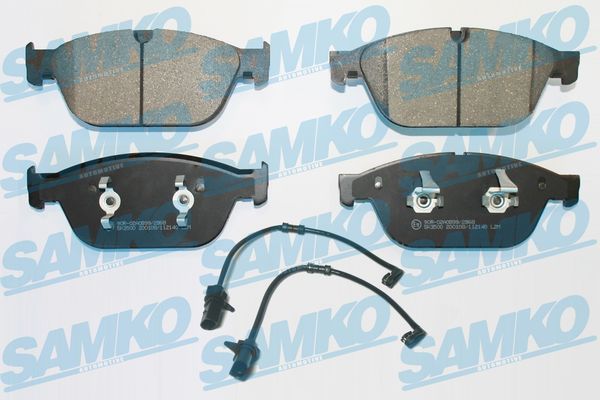 Sada brzdových destiček, kotoučová brzda SAMKO 5SP2140A