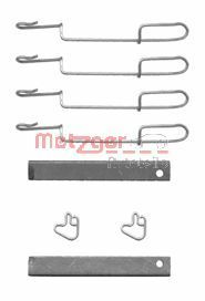 Set accesorii, placute frana METZGER 109-1280