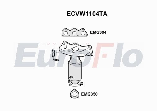 Katalizator EUROFLO 03D253020FX