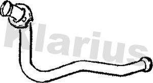 Rura wydechowa KLARIUS 110143