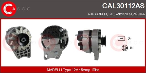 Levně generátor CASCO CAL30112AS