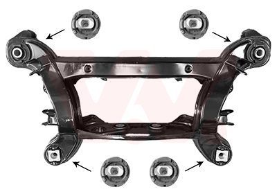 Korpus osi VAN WEZEL 3032629
