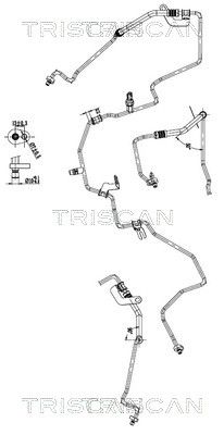 conducta presiune variabila,aer conditionat TRISCAN 9010 25043