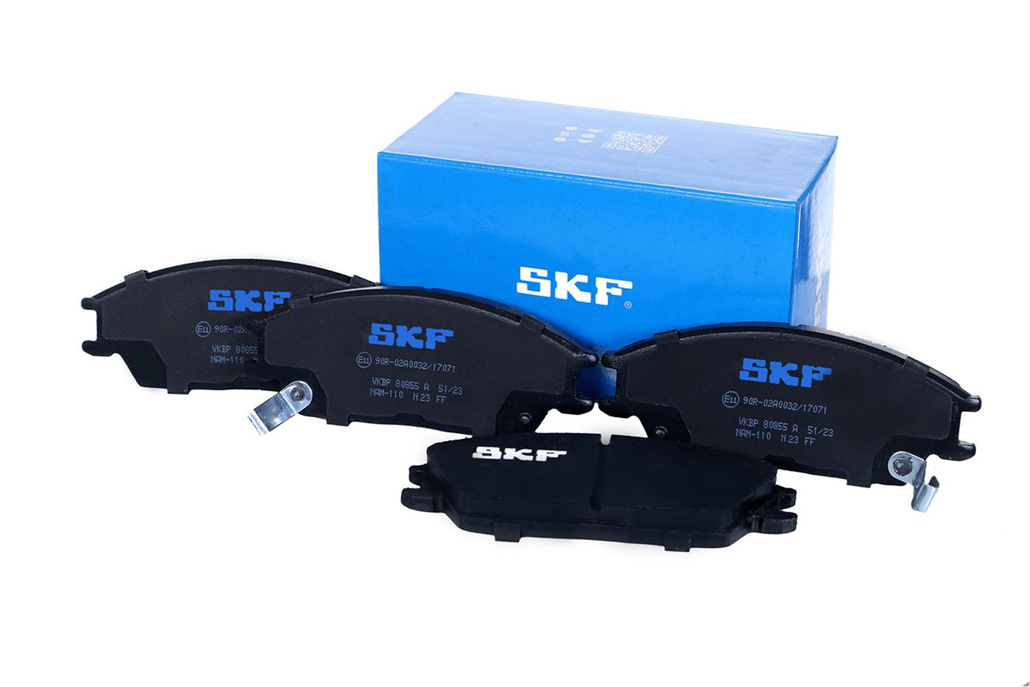 Sada brzdových platničiek kotúčovej brzdy SKF VKBP 80855 A