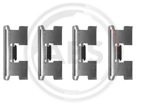 Zestaw akcesoriów, klocki hamulcowe A.B.S. 1019Q