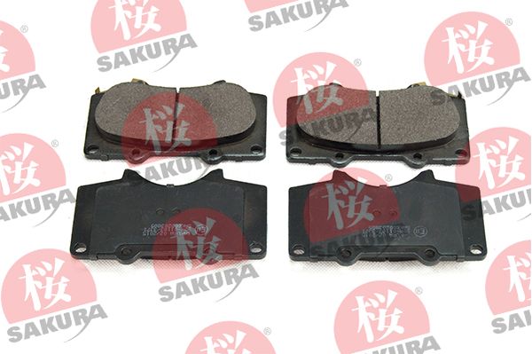 Zestaw klocków hamulcowych, hamulce tarczowe SAKURA 600-20-3885