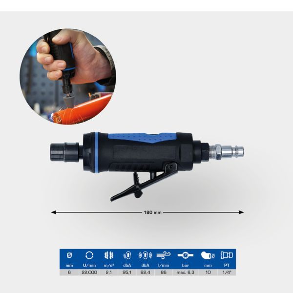 Polizor drept (aer comprimat) BRILLIANT TOOLS BT160705