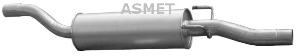Tłumik środkowy ASMET 02.057