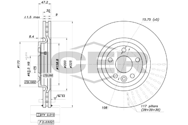 Tarcza hamulcowa ICER 78BD7371-1