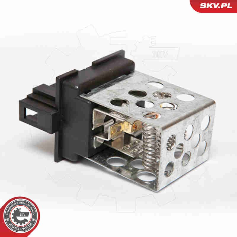 Rezistors, Salona ventilators