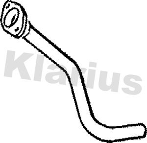 Rura wydechowa KLARIUS 110234