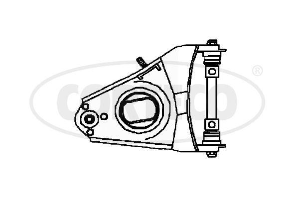 Wahacz, zawieszenie koła CORTECO 49397169