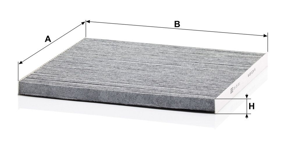 Levně Filtr, vzduch v interiéru MANN-FILTER CUK 29 001
