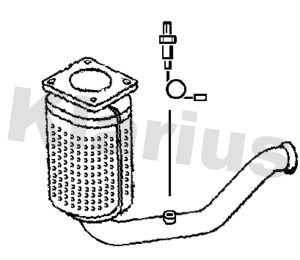 Katalizator KLARIUS 323554