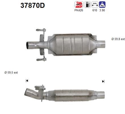 Katalizator AS 2D0131701FX