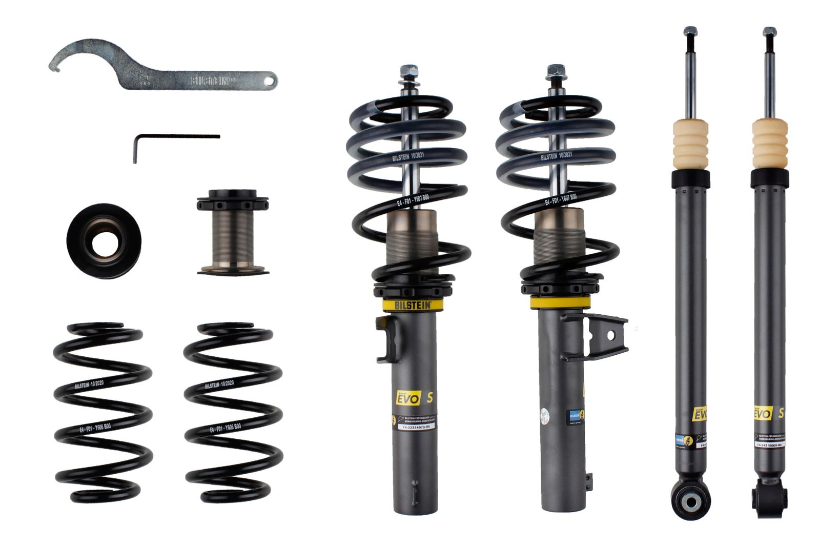 Zestaw zawieszenia, sprężyny śrubowe / amortyzatory BILSTEIN 47-313774