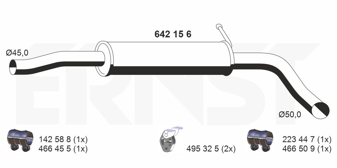 Toba esapamet intermediara ERNST 642156
