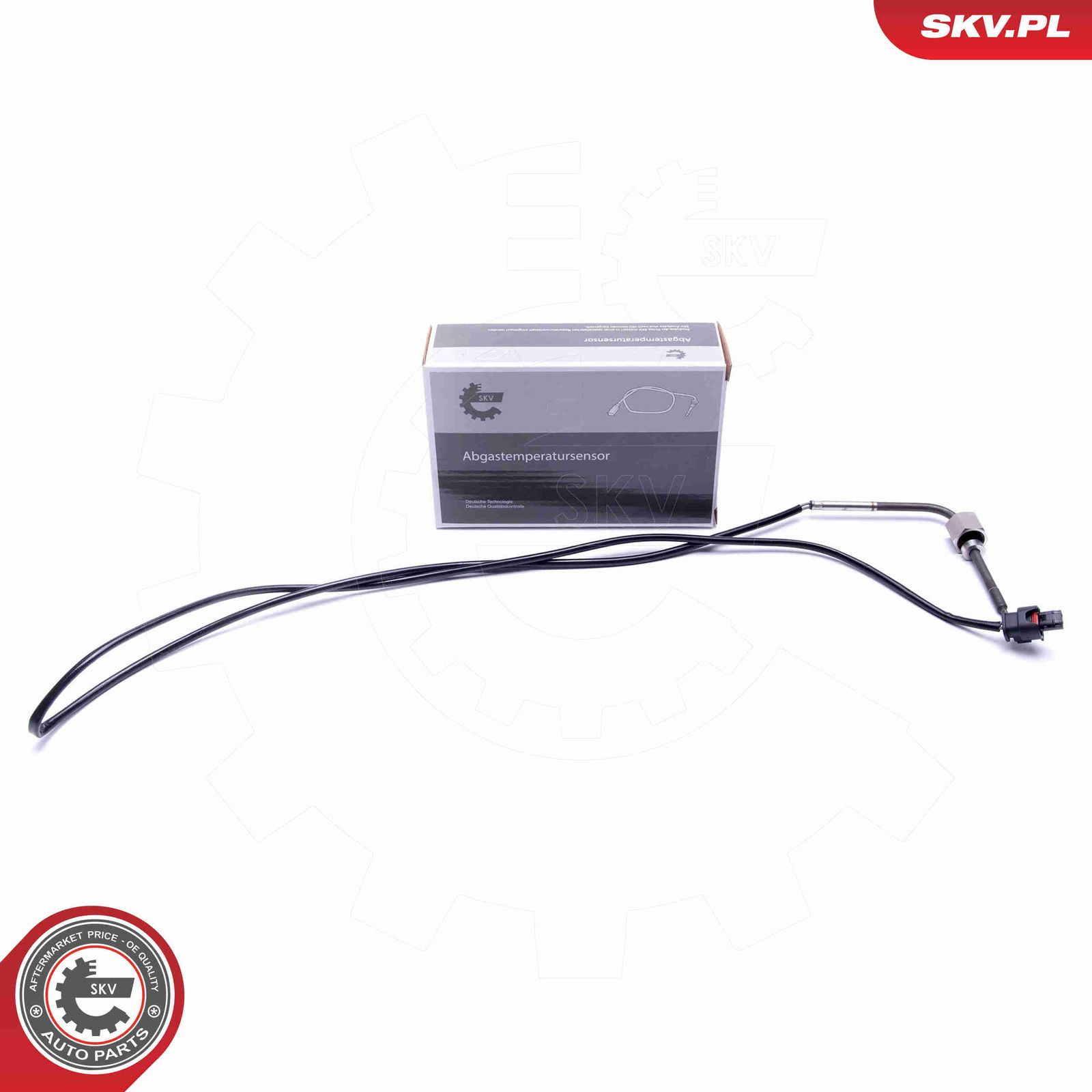 Датчик, температура выхлопных газов