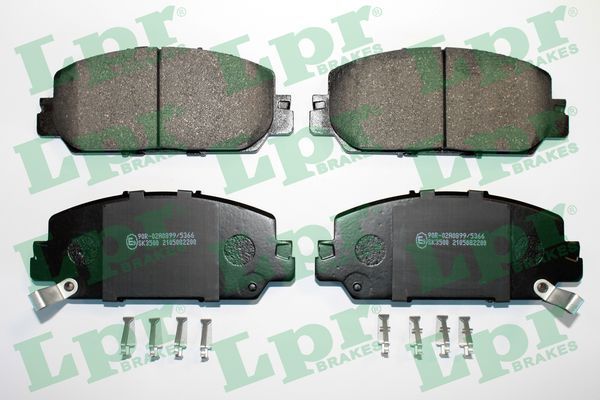 set placute frana,frana disc LPR 05P2200