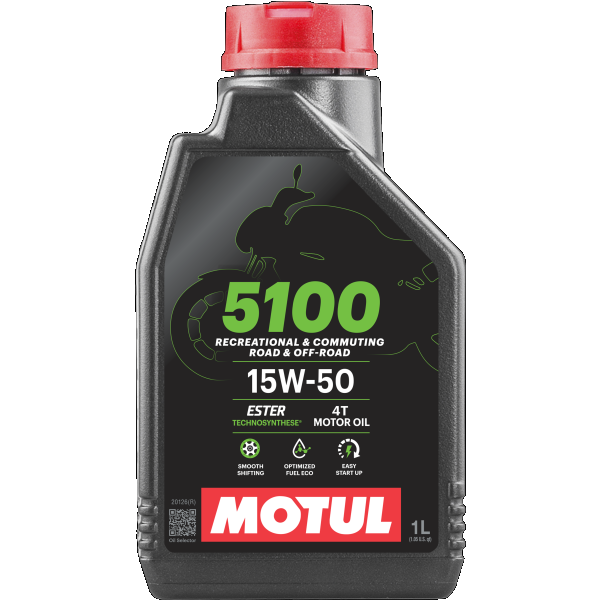 Motorolje MOTUL 104080 5100 15W50 4T 1L