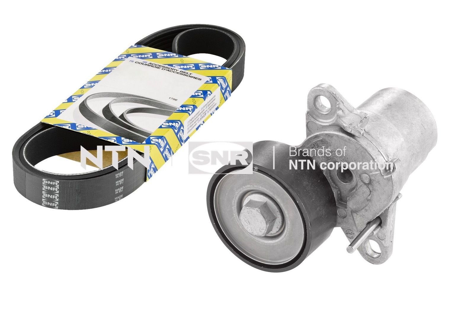 Set curea transmisie cu caneluri SNR KA857.43