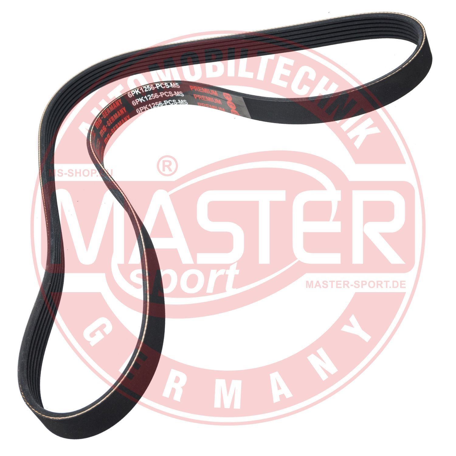 Pasek klinowy wielorowkowy MASTER-SPORT GERMANY 6PK1256-PCS-MS