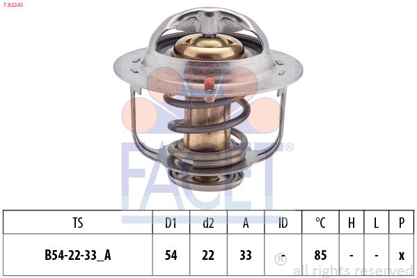 Thermostat, liquide de refroidissement
