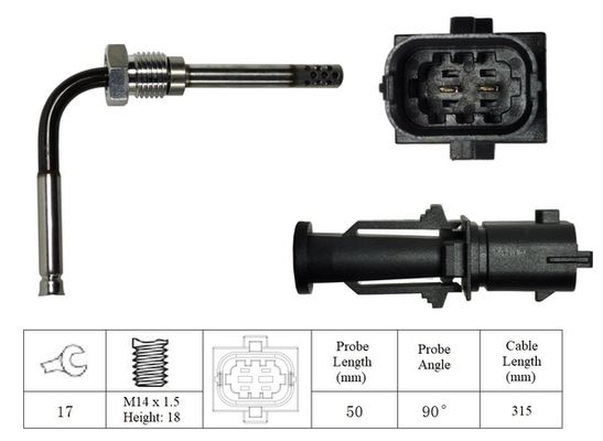 czujnik, temperatura spalin LUCAS LGS7100