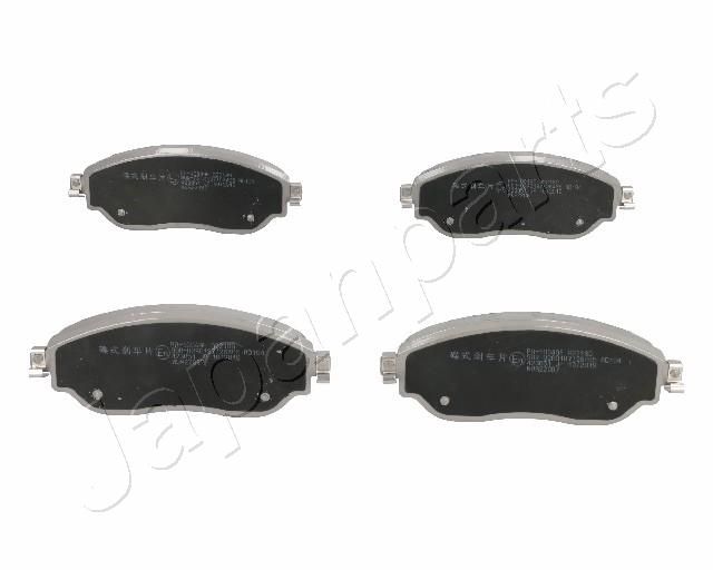 Zestaw klocków hamulcowych, hamulce tarczowe JAPANPARTS PA-1004AF