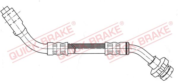 Furtun frana QUICK BRAKE 50.025