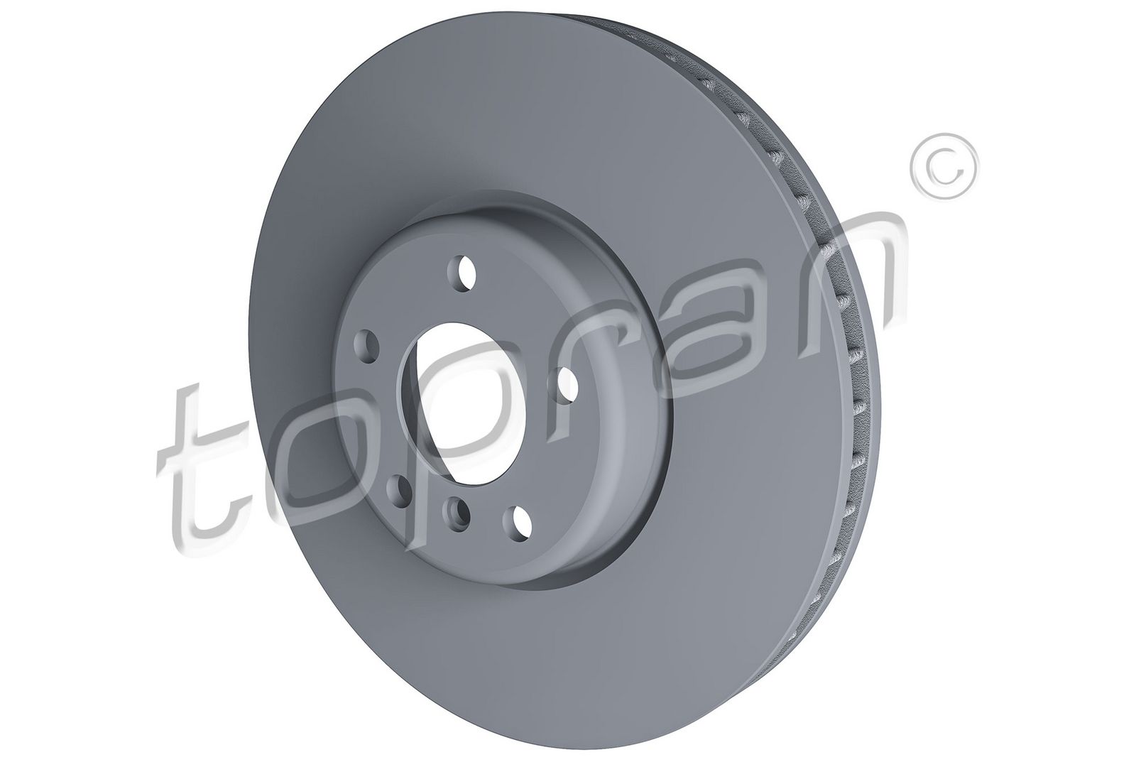 Disc frana TOPRAN COATED 502 239