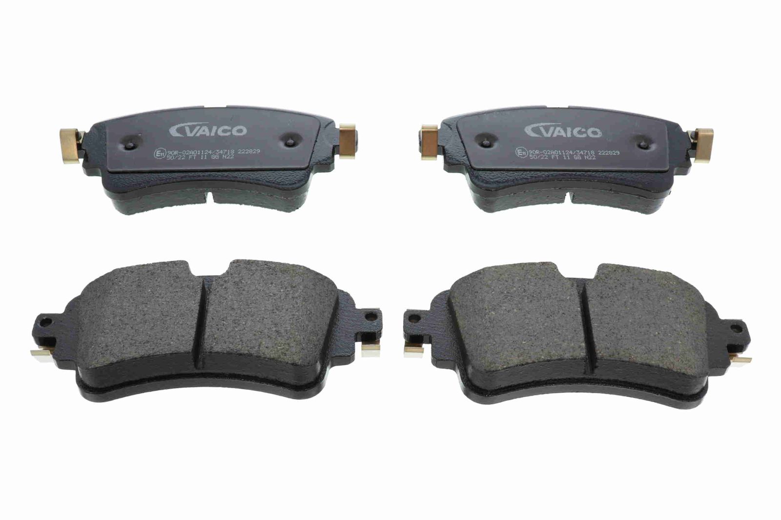 Zestaw klocków hamulcowych, hamulce tarczowe VAICO V10-6493