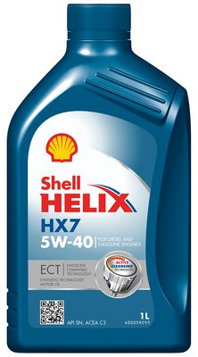 E-shop SHELL Motorový olej Helix HX7 ECT 5W-40, 550046586, 1L